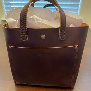 Portland leather goods mini crossbody only